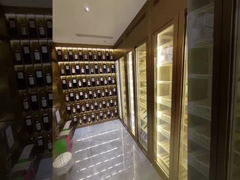 Cave à vin abordable d'acier inoxydable de conception simple pour l'usage de ménage