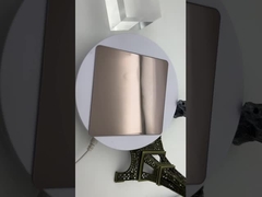 café miroir or en acier inoxydable...