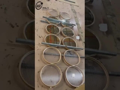 Panneau de séparation personnalisé de la salle de mur Partitions Salon Peinture paysagère Écran métallique