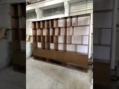 SS316 Armoire d'affichage industriel en métal haut PVD Coloration ODM