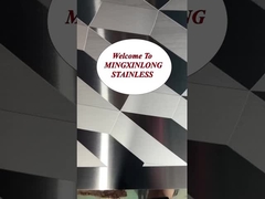 Graver une feuille en acier inoxydable