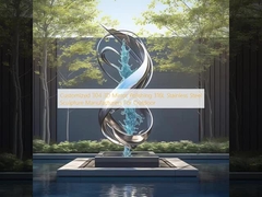 Fabricants de sculptures en acier inoxydable pour l' extérieur