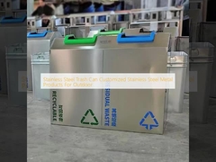 Produits métalliques en acier inoxydable personnalisés pour l'extérieur