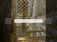 Plaque en acier inoxydable coloré anti-traces de doigts facile à nettoyer