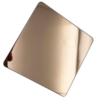 Super miroir polissé 8K feuilles d'acier inoxydable de couleur de qualité 304 316L 1,0 mm 1,2 mm 1,5 mm 2,0 mm 3,0 mm anti-empreintes digitales