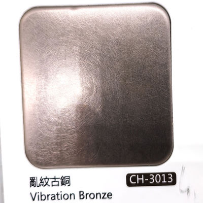 Bon prix Prix inoxydable de la plaque d'acier Ss304 d'en cuivre à extrémité élevé de vibration en Chine en ligne