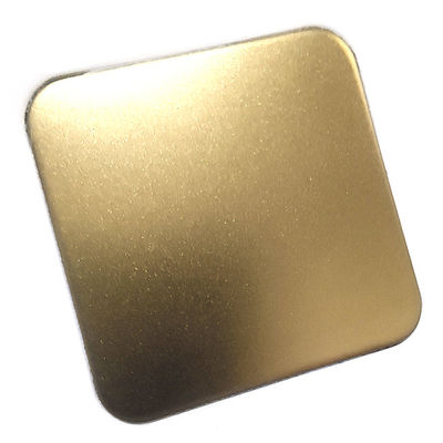 Bon prix La perle adaptée aux besoins du client décorative a soufflé la feuille d'acier inoxydable de Z-laiton pour la maison d'hôtel en ligne