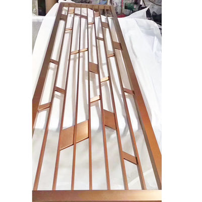 Bon prix Coupe de cheveux en acier inoxydable 304 Rose Gold Bronze Diviseurs en acier inoxydable brossés en ligne