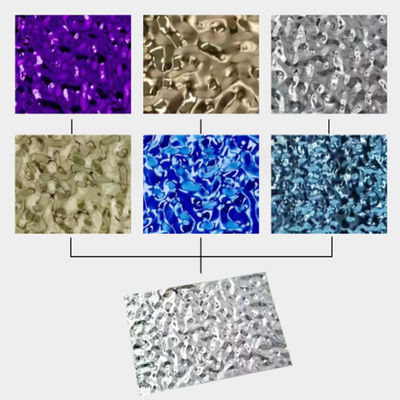 Bon prix Couleur cuivre feuille d'acier inoxydable miroir couleur or pour le mur en ligne