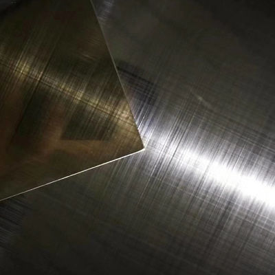 Bon prix 316L or noir gris PVD croix ligne de cheveux en acier inoxydable couleur pour 1220 * 2440mm armoire de luxe en ligne