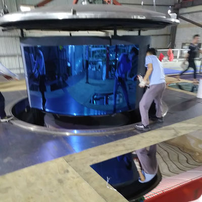 Bon prix Miroir à four suspendu de couleur Bule 8K Taille 4*8 en ligne