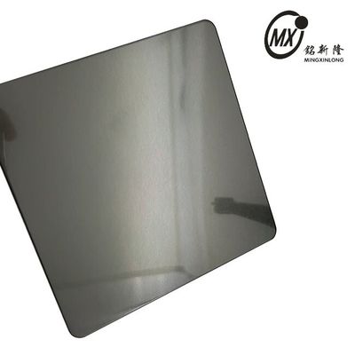 Bon prix Prix d'usine Noir Vibration Décoration Plaque en acier inoxydable Épaisseur de 0,3 à 3 mm en ligne