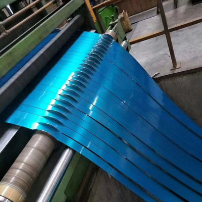 Bon prix Aisi 201 304 316 430 410 Gold Mirror Rose Noir Pvc couleur revêtue en acier inoxydable bande de bobine en ligne