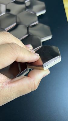 Bon prix 316 tôle en acier inoxydable couleur tôle décorative mosaïque tuiles en ligne