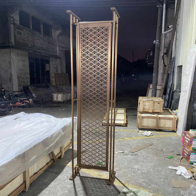 Bon prix Écrans en acier inoxydable décoratifs sur mesure Panneaux intérieurs extérieurs Jardin hôtel Panneaux domestiques Écran Laser Cut Diviseurs métalliques Panneau en ligne