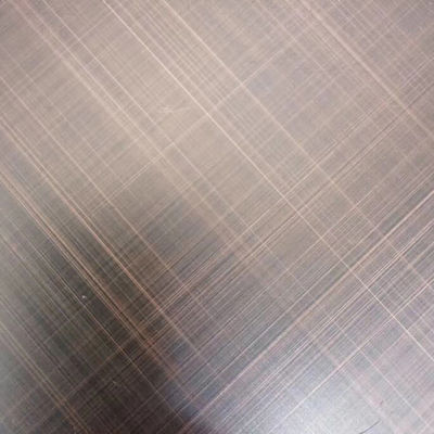 Bon prix 316/304 PLANTE COLOR couverte en acier inoxydable MIRROR/HL/NO.4 Finition anti-empreintes digitales en ligne