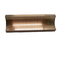L'arc a formé la jonction d'acier inoxydable panneau Rose Gold Hairline 10mm 40mm