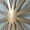 Délié H3m Rose Gold Room Divider de séparation d'écran d'acier inoxydable en métal SUS304