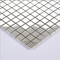Tuiles de mosaïque d'acier inoxydable en métal de rectangle de délié Backsplash Wearproof