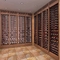 Vitrine d'affichage de réfrigérateur de présentoir de vin de meubles de salon de barre d'armoire à vin