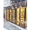 Cabinets en bronze de vin d'acier inoxydable d'ODM 24 réfrigérateurs AC240V de vin de pouce