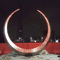 L'acier inoxydable de délié de pleine lune sculpte Art Zr-Brass extérieur ASTM 316