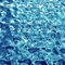 Sapphire Blue Color Water Ripple a embouti la feuille d'acier inoxydable