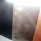 La feuille croisée PVD d'acier inoxydable de couleur de noir du délié SS430 304 a enduit