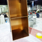 Cabinet de mur de meuble de rangement d'acier inoxydable en métal d'ODM ISO9001 construit dans des créneaux d'acier inoxydable d'alcôve