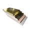 304 Couleur or rose Ligne de cheveux brossée Finition en aluminium Honeycomb Sandwich Panneaux de tôle en acier inoxydable pour escalator