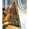 Couleur dorée en acier inoxydable en feuille de miroir Grands vagues d'eau 201J1 revêtement mural en nid d'abeille
