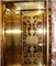 La résistance à l'usure a coloré la décoration d'hôtel de plat de miroir gravure à l'eau-forte d'or de feuille d'acier inoxydable