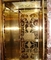La résistance à l'usure a coloré la décoration d'hôtel de plat de miroir gravure à l'eau-forte d'or de feuille d'acier inoxydable