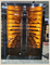 PVD plaquant le réfrigérateur à température contrôlée d'affichage de vin d'acier inoxydable de porte de Rose Gold Brass 2 de Cabinet de vin de solides solubles
