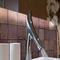 Tuiles de mosaïque d'acier inoxydable de modèle d'ondulation de l'eau pour la décoration à la maison