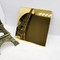 L'or solides solubles de PVD couvrent l'or de miroir a plaqué la feuille 3000mm d'acier inoxydable 2438mm