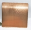 Feuille soufflée par perle 1219*4000 décoratif de cuivre rouge de l'acier inoxydable SUS316