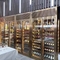 Réfrigérateur en laiton de Cabinets de Rose Gold Stainless Steel Wine de délié profondeur de 300mm à de 500mm