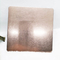 La finition en bronze de vibration a coloré la feuille ASTM 201 d'acier inoxydable 202 1*2m
