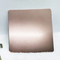 Titane en bronze d'électrodéposition de la feuille soufflé par sable PVD d'acier inoxydable de couleur