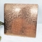 Titane rouge d'électrodéposition de la feuille PVD d'acier inoxydable de couleur de cuivre de vibration de perle