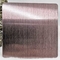 Plaque d'acier inoxydable Rose Red Nano Anti Fingerprint de délié balayée par moirage