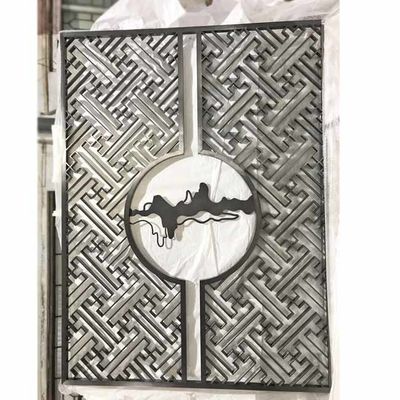 Bon prix Séparation privée d'écran balayée par délié d'acier inoxydable de l'espace de miroir pour le barrage de déviation en ligne