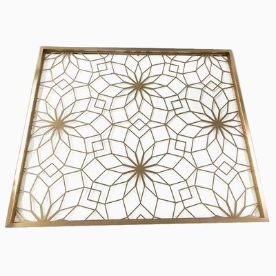 Bon prix ligne modèle de Rose Gold Bronze Black de séparation d'écran d'acier inoxydable de 5500mm de fleur de peinture de place de brosse en ligne