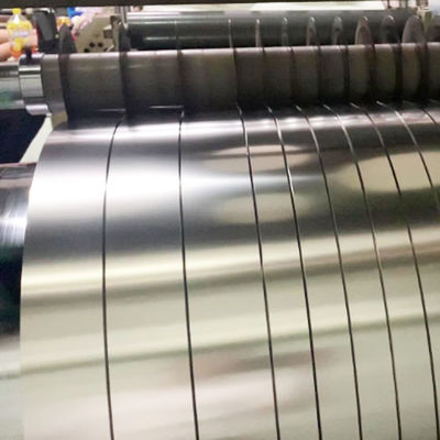 Bon prix 304 2B 8K Polissage de miroir 0,7*20 mm bobine de bande en acier inoxydable pour couvercle en ligne