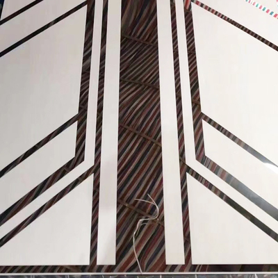 la couleur de gravure à l'eau-forte de feuille de l'acier inoxydable 304L a mélangé l'ascenseur de 2mm décoratif
