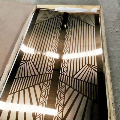 Bon prix Panneau gravé en acier inoxydable 304 pour ascenseur en ligne