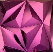 Bon prix Décoration de mur de Violet Pink Stereo Background Brick de tuiles de mosaïque d'acier inoxydable de 300×300MM en ligne