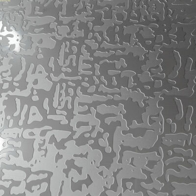 Bon prix L'écran de finition 2B gravé en profondeur, poli en argent et en or, couleur en acier inoxydable, pour la décoration murale antique en ligne
