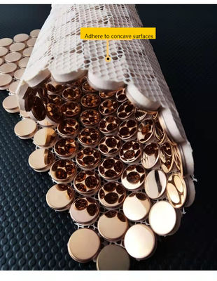 Bon prix Carreaux de mosaïque en acier inoxydable Backsplash Carreaux de bord rond en acier inoxydable en ligne